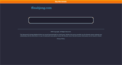 Desktop Screenshot of ffmahjong.com